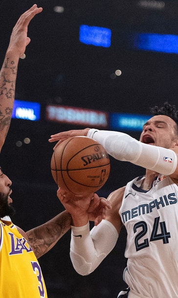 AD has 40 points, 20 rebounds in Lakers win over Grizzlies